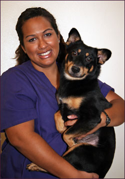 Ana - Student Vet with Lola