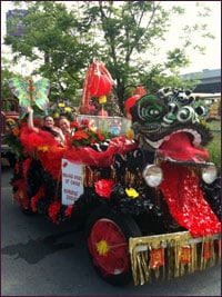 Ruling Dogs of China - HSSA at the Battle of Flowers Parade
