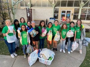 Girl Scout Troop donation 2022