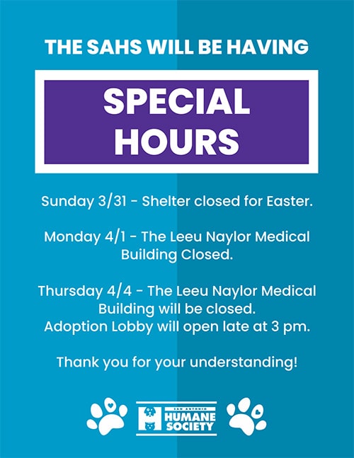 Easter hours