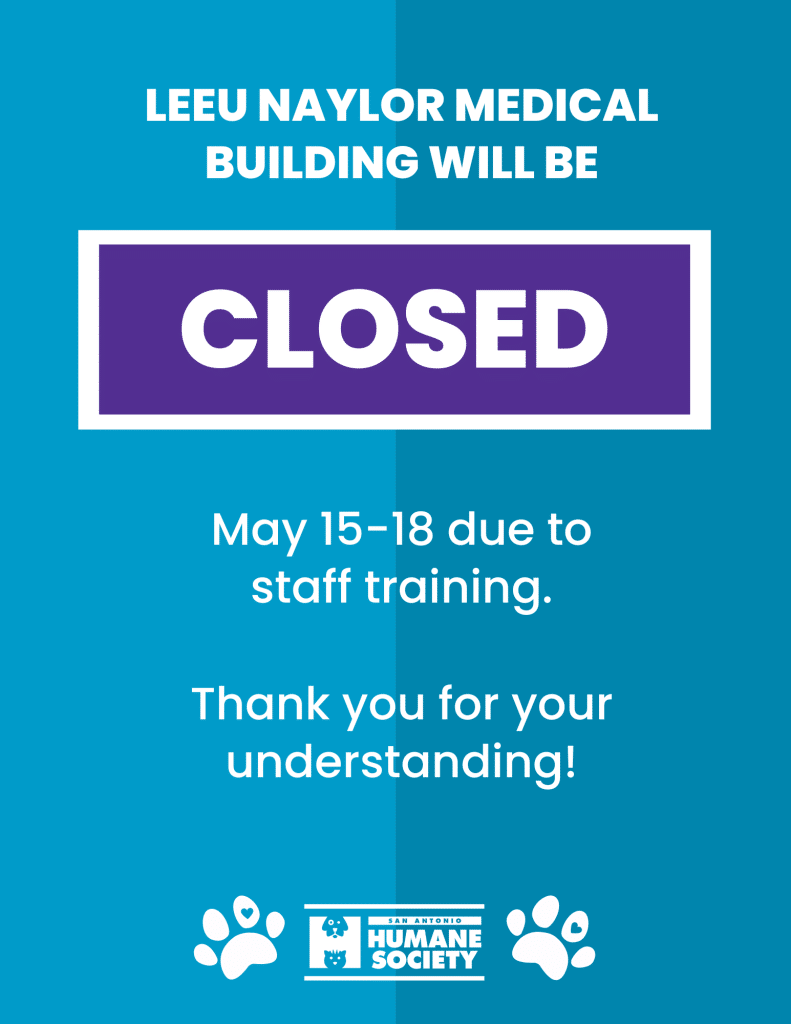 medical building closed may 15-18