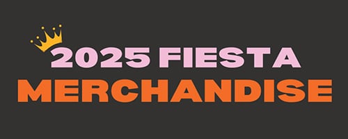 2025 fiesta merchandise banner