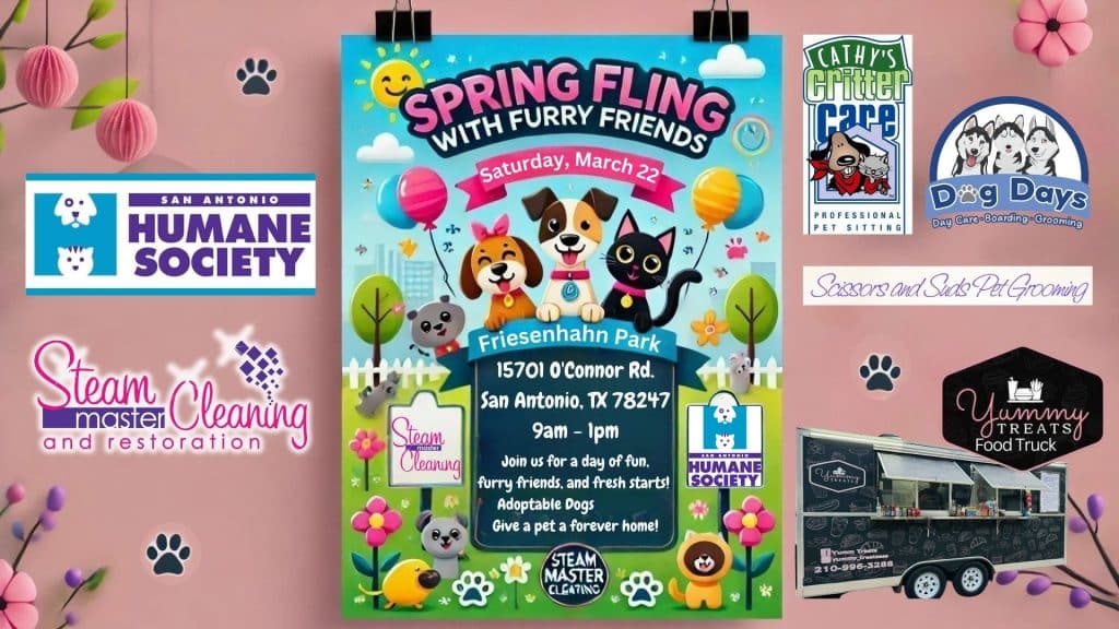 Spring fling with furry friends adoption event