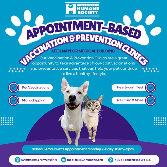 SAHS vaccination and prevention clinic
