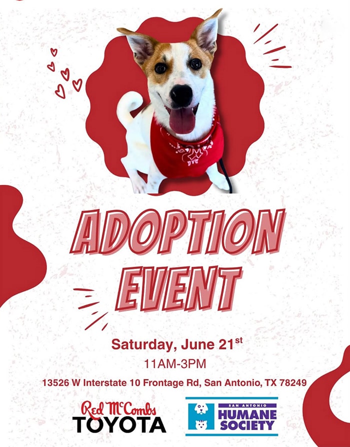 Red McCombs Toyota Adoption Event