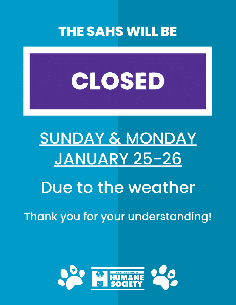 SAHS Closed January 25-26