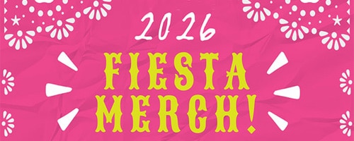 Featured story Fiesta merch graphic
